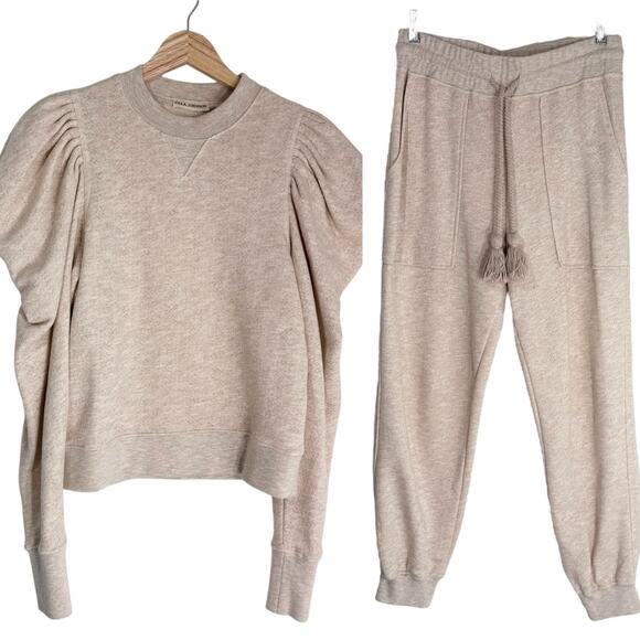 Ulla Johnson sweatshirt P sweatpants S set - Picture 1 of 16